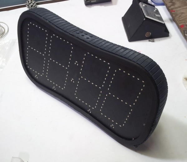 With the rubber around the scoreboard, it looks like a real product!